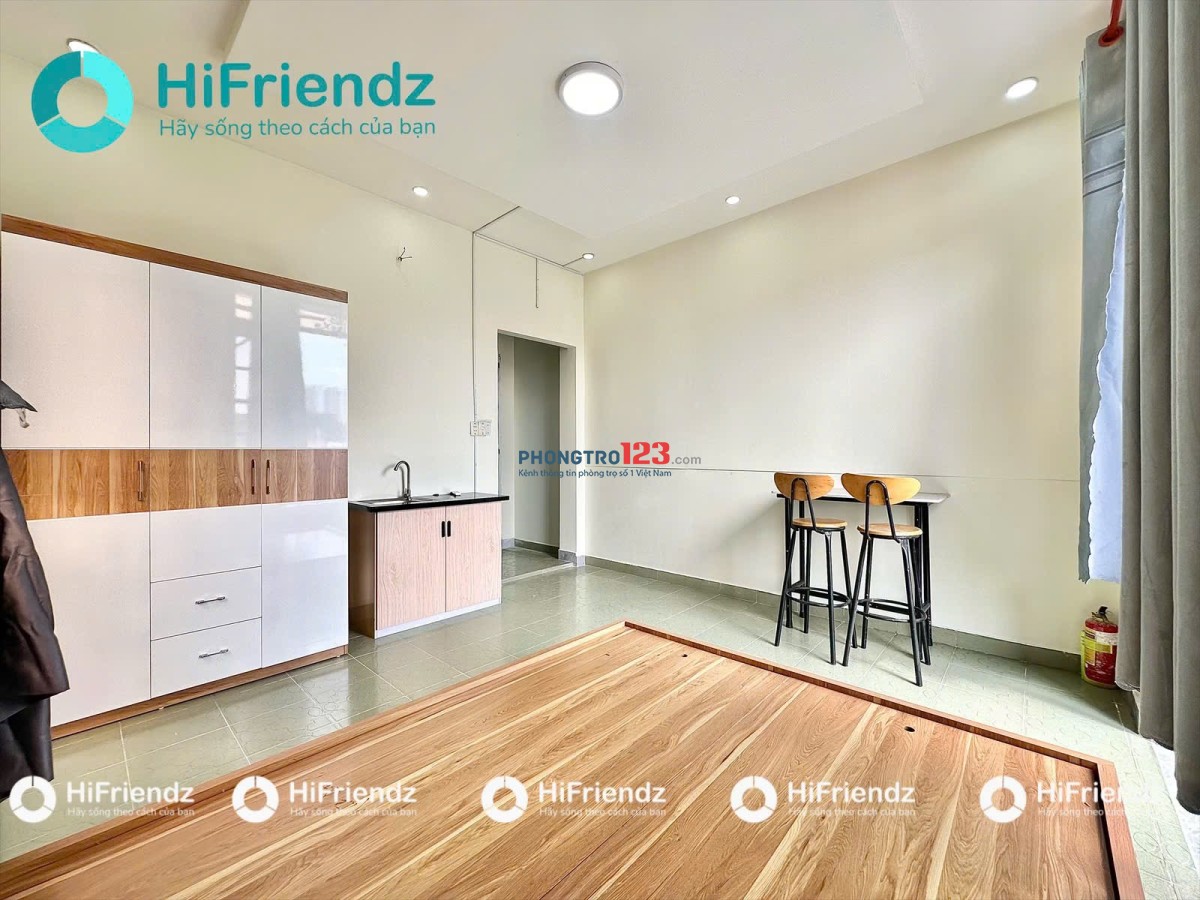 PHÒNG MỚI XÂY GIÁ TỐT LÝ THƯỜNG KIỆT, FULL NỘI THẤT, BAN CÔNG, NGAY SVĐ PHÚ THỌ