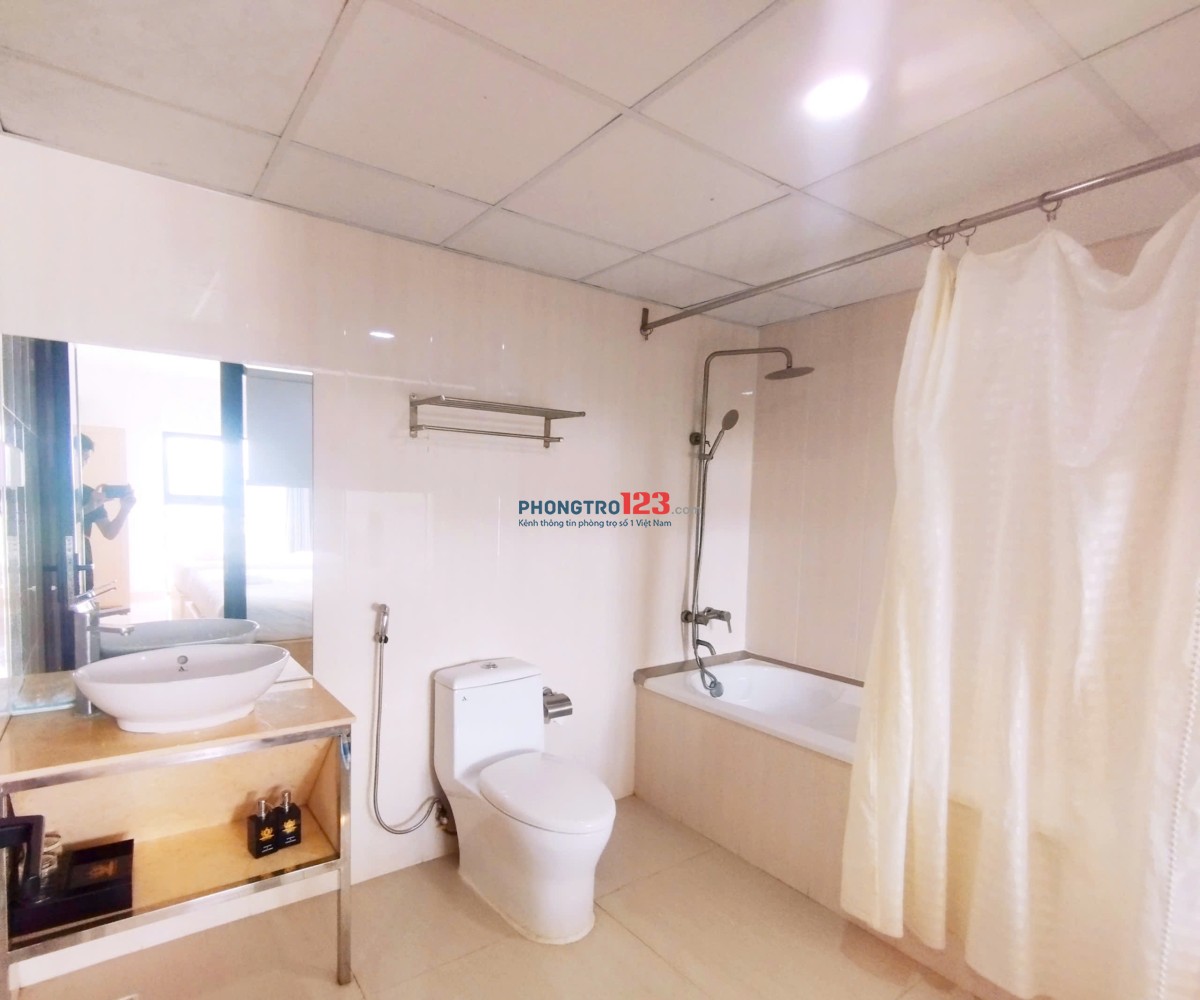 Cho thuê phòng khách sạn giường đôi view đẹp tầng cao gần chợ ĐầmPhòng 2 giường, diện tích 40m2