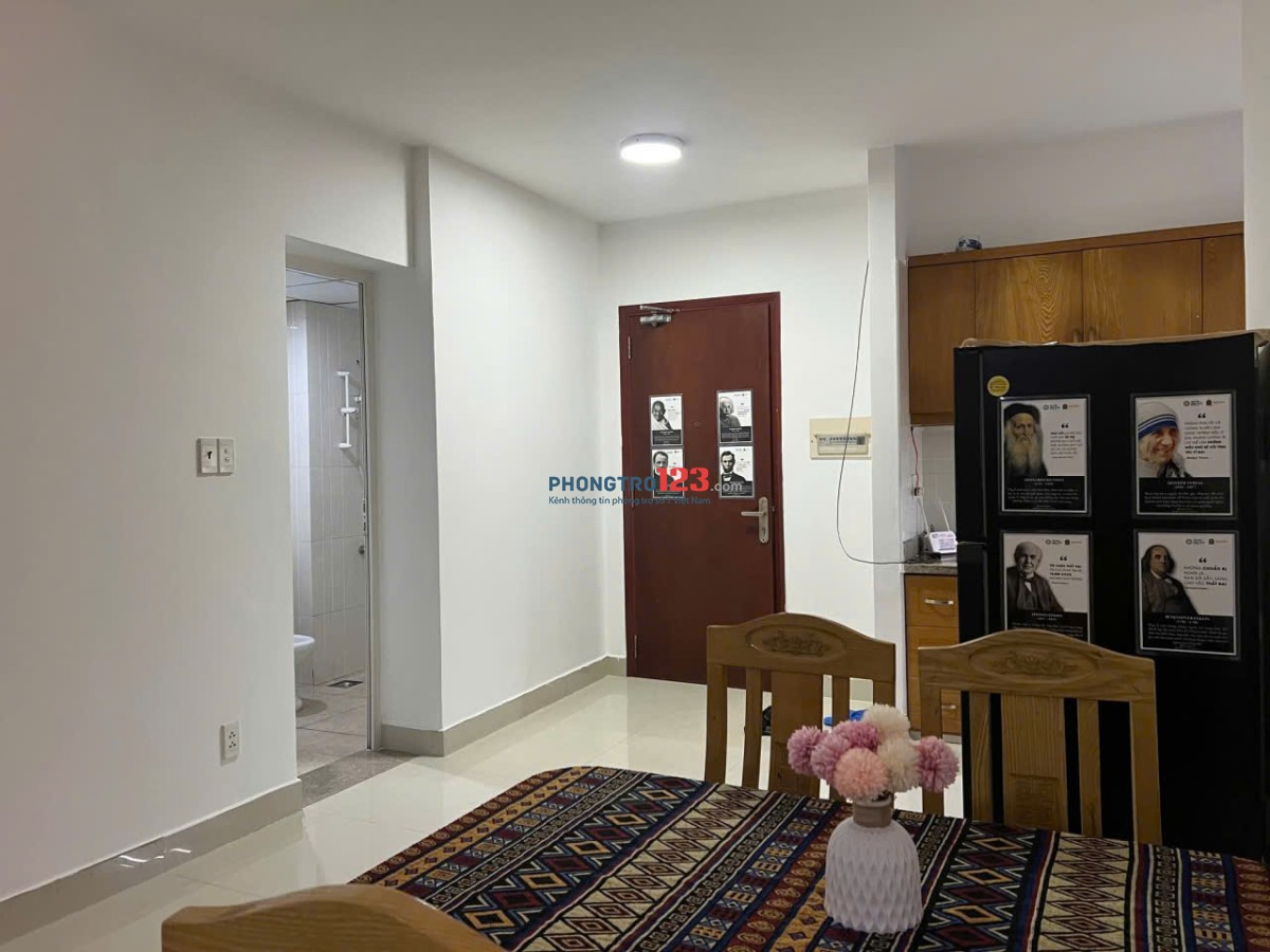 Chung cư Ruby, Nguyễn Sỹ Sách, TB: 11tr/th, 3p ngủ, full NT, nhà mới