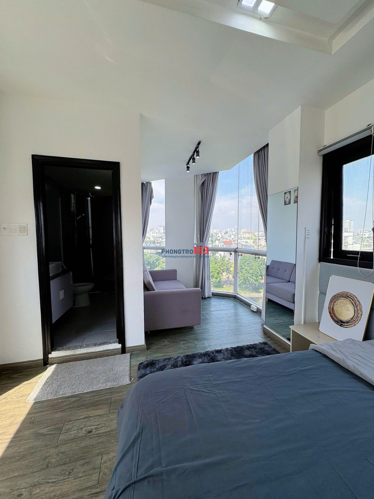 CHO THUÊ CĂN HỘ 1PN 1BẾP KHÁCH VIEW ĐẸP HOÀNG SA, QUẬN 3 ( CÓ NHẬN NGẮN HẠN)