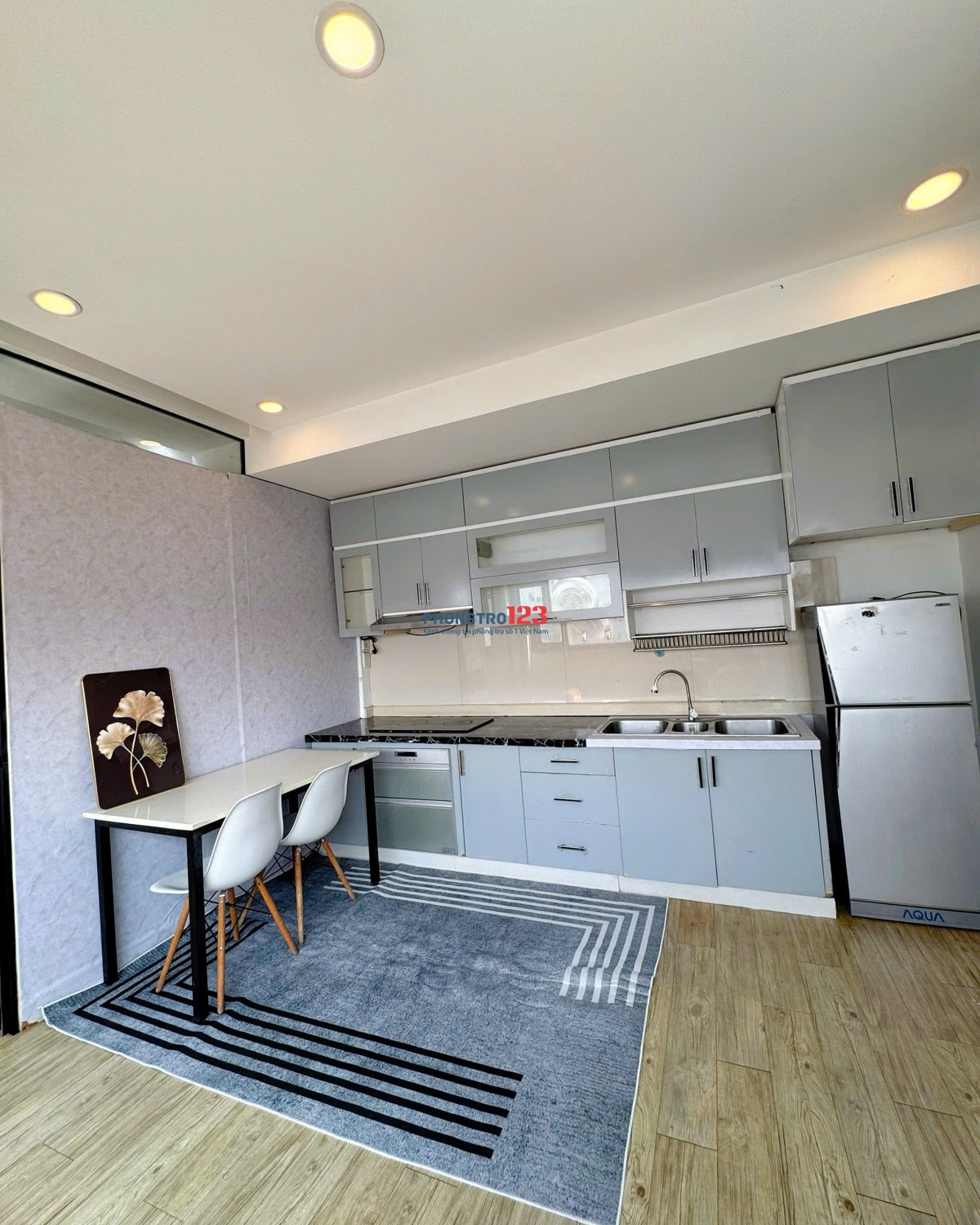 CHO THUÊ CĂN HỘ 1PN 1BẾP KHÁCH VIEW ĐẸP HOÀNG SA, QUẬN 3 ( CÓ NHẬN NGẮN HẠN)