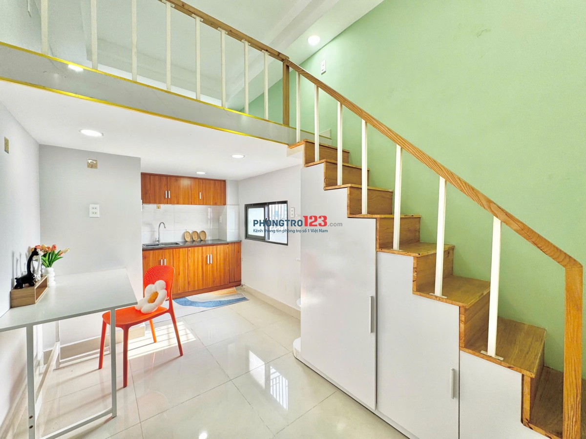 CHO THUÊ PHÒNG CÓ GÁC CHU VĂN AN BÌNH THẠNH GẦN HỌC VIỆN CÁN BỘ, CHỢ BÀ CHIỂU, ĐH VĂN LANG