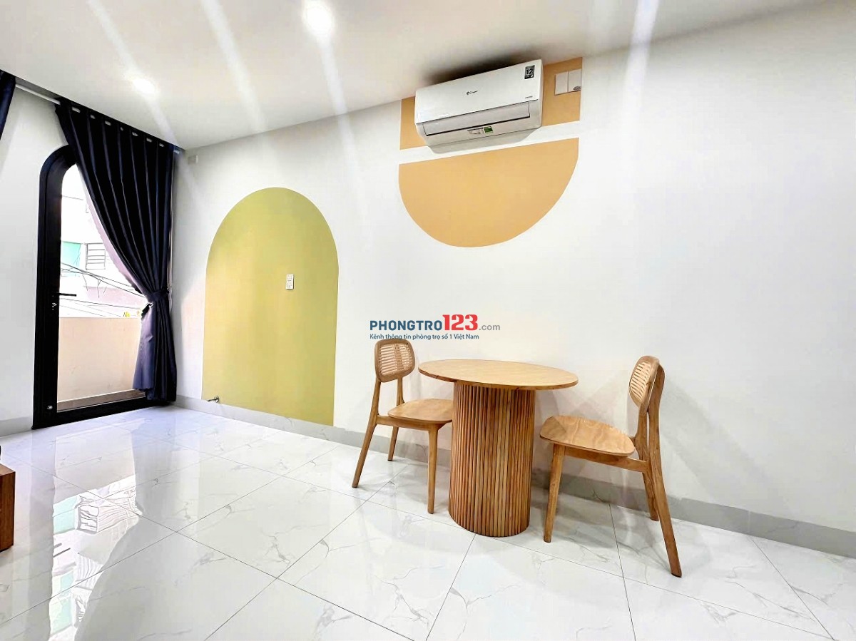 STUDIO FULL NỘI THẤT – BAN CÔNG – MÁY GIẶT RIÊNG BÌNH THẠNH