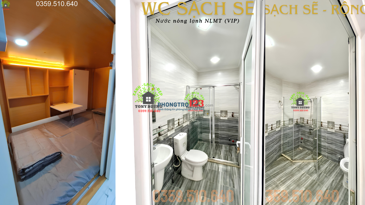 Khai Trương SLEEPBOX CAO CẤP RỘNG - AN NINH - BAN CÔNG & CỬA SỔ - BAO CP - NGAY ĐH CÔNG NGHIỆP CS1