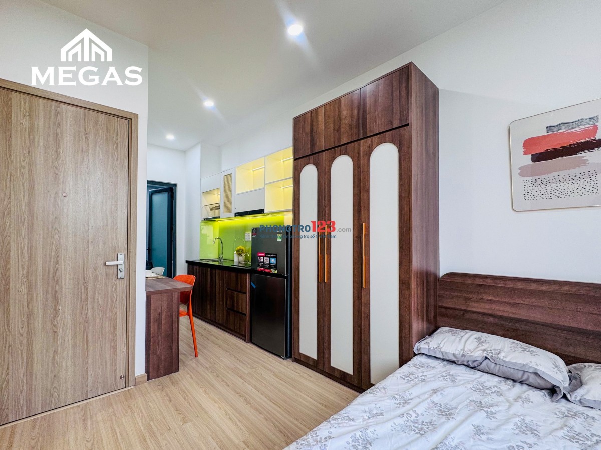 Khai trương căn hộ cao cấp full nội thất vibe xinh - Ban công riêng ở Phan Huy Ích - Trường Chinh