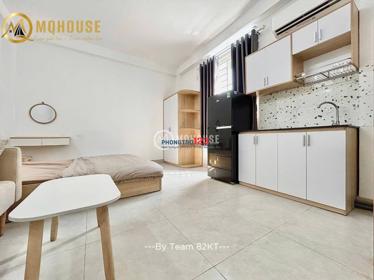 THUÊ NGAY PHÒNG RỘNG 32m2 FULL NỘI THẤT, CỬA SỔ TRỜI _NƠ TRANG LONG, BÌNH THẠNH GẦN ĐH VĂN LANG