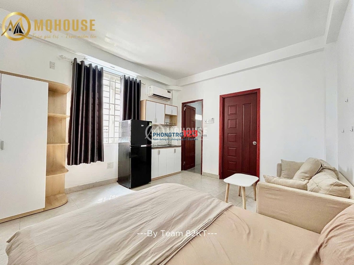 THUÊ NGAY PHÒNG RỘNG 32m2 FULL NỘI THẤT, CỬA SỔ TRỜI _NƠ TRANG LONG, BÌNH THẠNH GẦN ĐH VĂN LANG