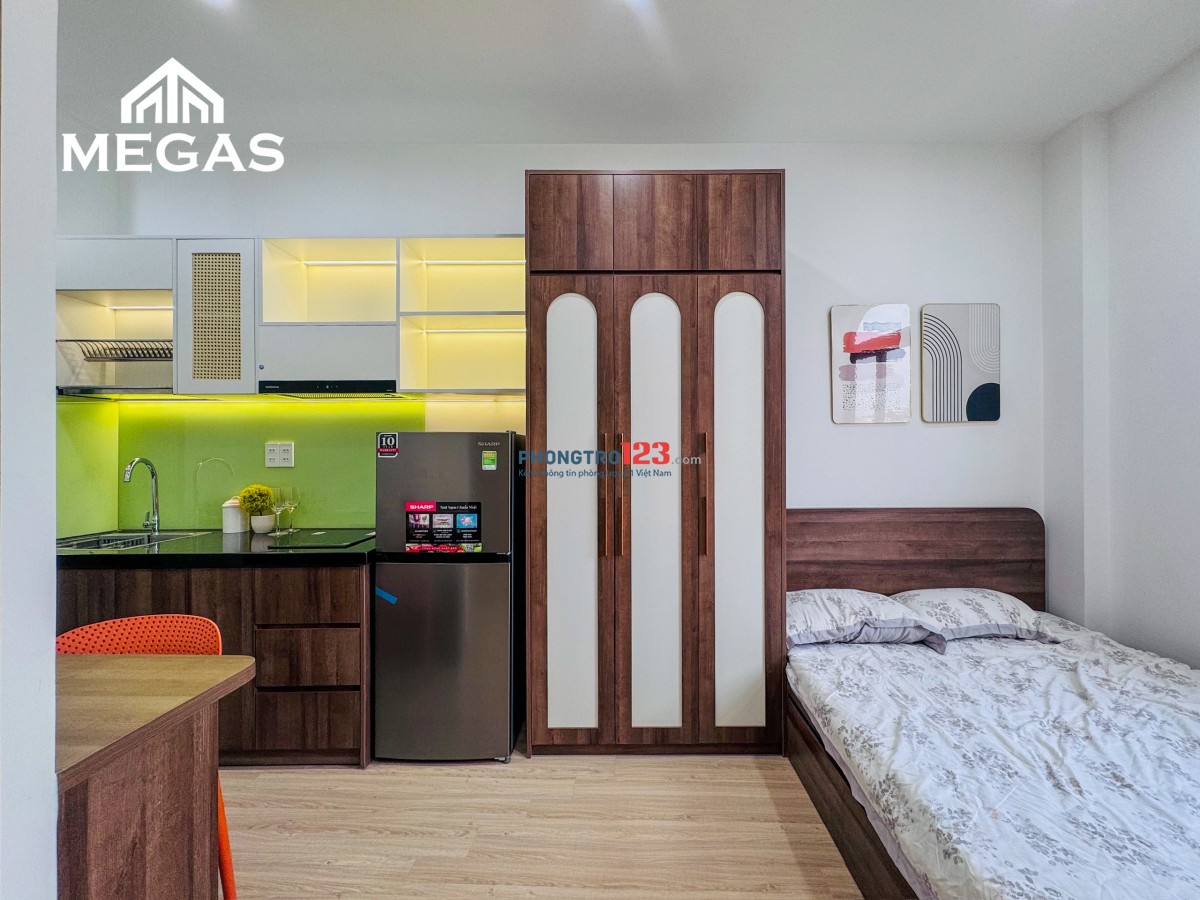 Khai trương căn hộ cao cấp full nội thất vibe xinh - Ban công riêng ở Phan Huy Ích - Trường Chinh