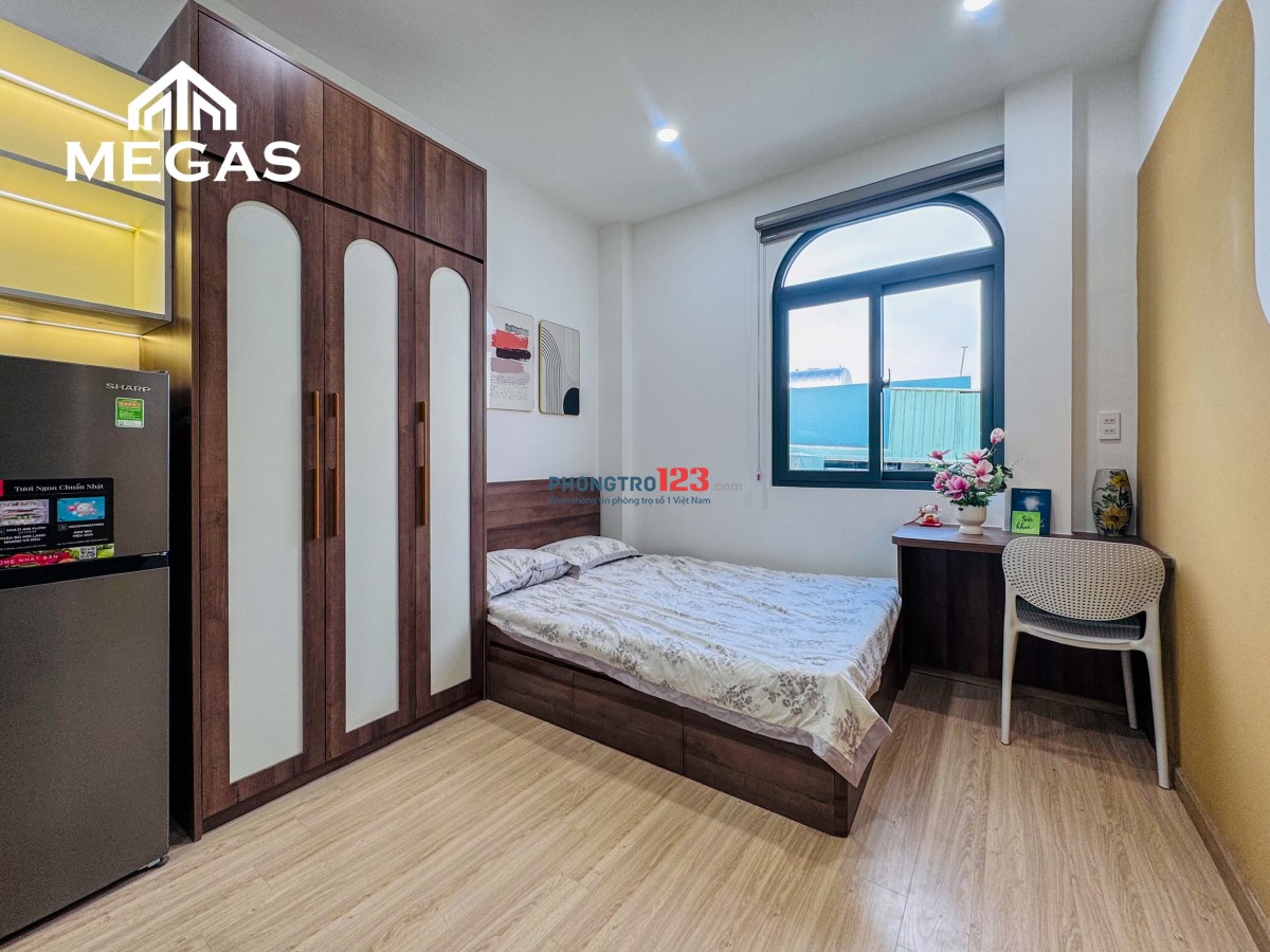 Khai trương căn hộ cao cấp full nội thất vibe xinh - Ban công riêng ở Phan Huy Ích - Trường Chinh