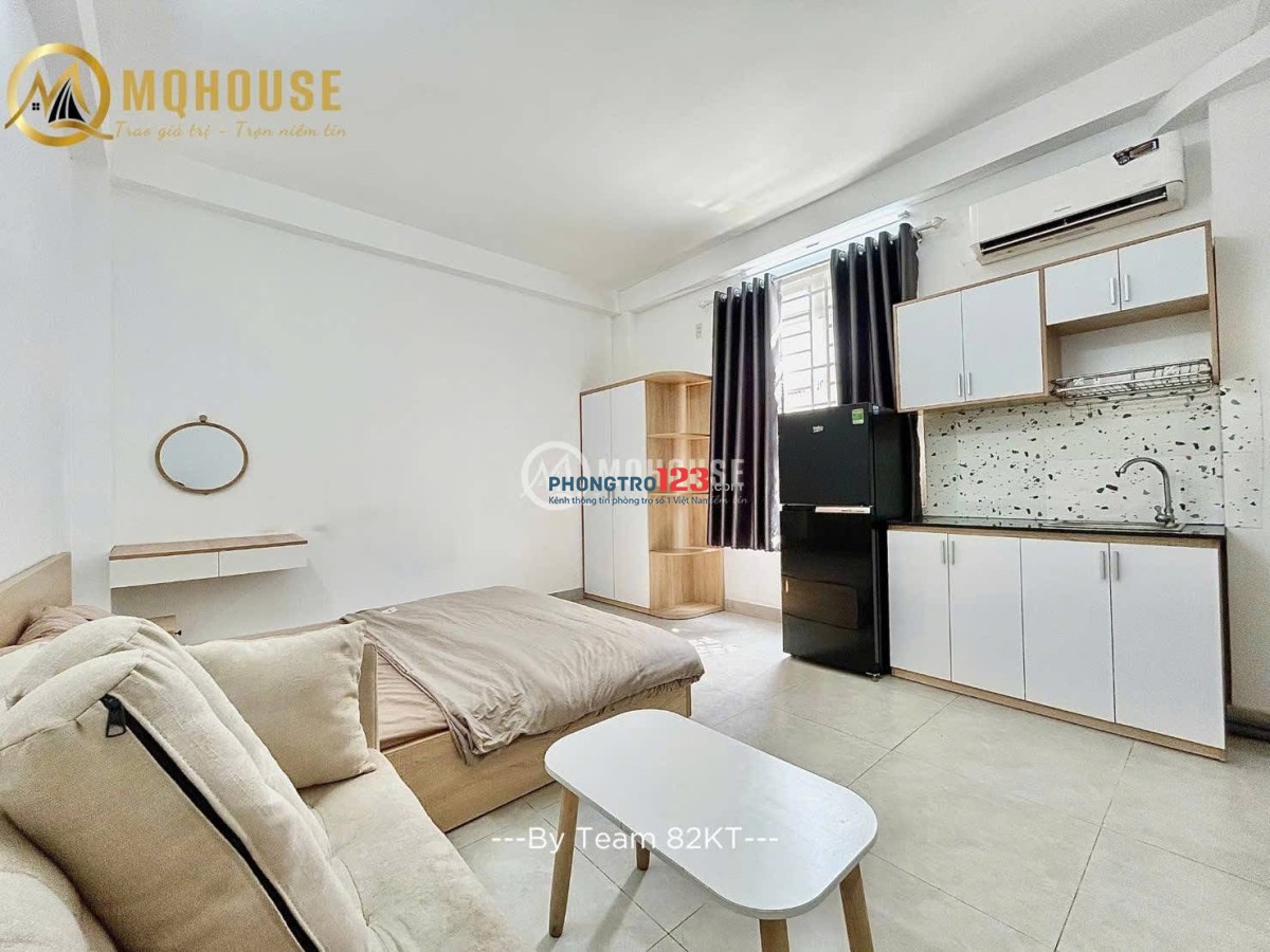 THUÊ NGAY PHÒNG RỘNG 32m2 FULL NỘI THẤT, CỬA SỔ TRỜI _NƠ TRANG LONG, BÌNH THẠNH GẦN ĐH VĂN LANG