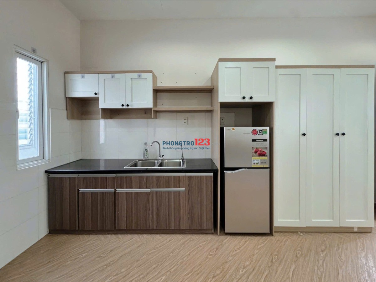 Căn hộ Studio Carillon 3, Hoàng Hoa Thám,TB, 35m2, Phòng trống, 6tr/th.