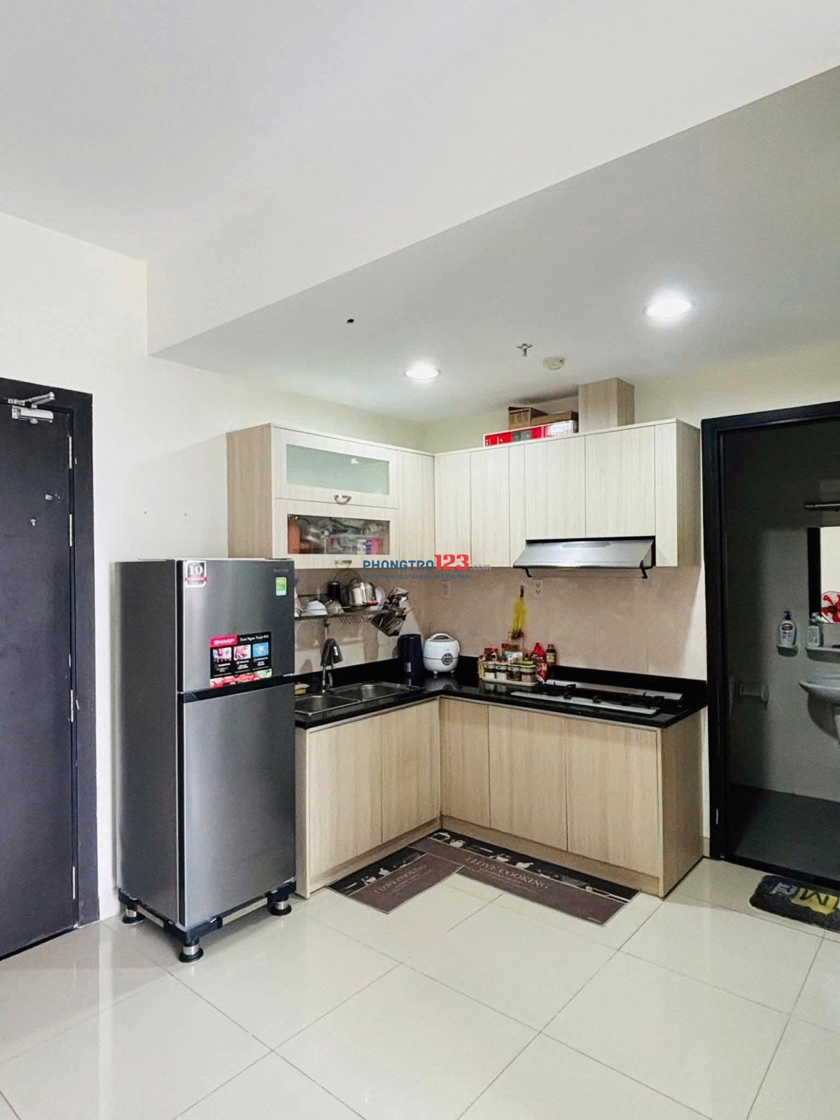 Giá 12tr5/th, 78m2, 2PN, 2WC, C/h Harmona, Trương Công Định, P14, TB.