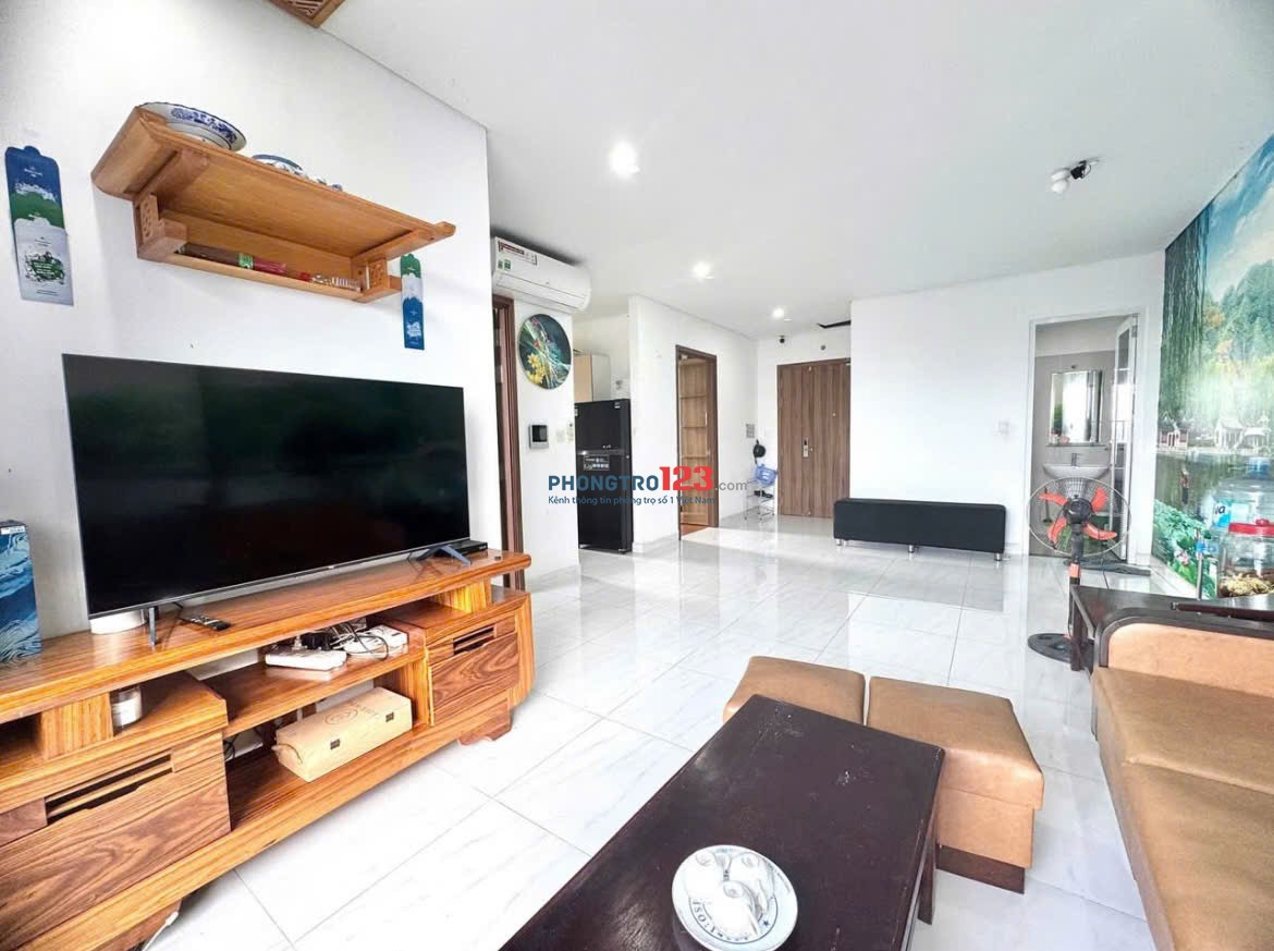 Giá 13tr/tháng, C/c Carillon 3, Hoàng Hoa Thám, P13, TB, 75m2, 2PN, 2WC.