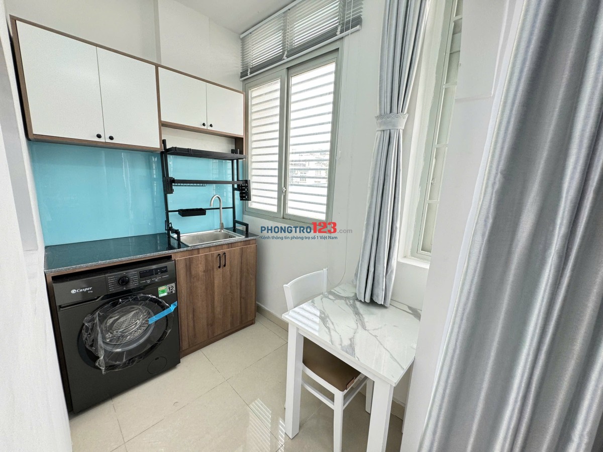 Căn Hộ 1PN Tân Bình Hiếm Có – Full Nội Thất, Ban Công Thoáng, Đi Sân Bay Chỉ Vài Phút