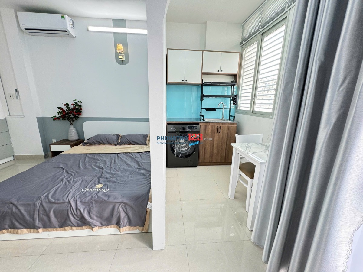 Căn Hộ 1PN Tân Bình Hiếm Có – Full Nội Thất, Ban Công Thoáng, Đi Sân Bay Chỉ Vài Phút