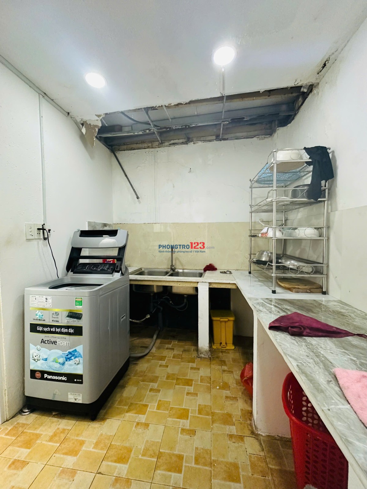 Chính chủ cho thuê phòng có nội thất đường Tân Hải