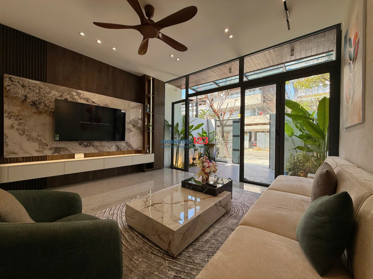 CHO THUÊ NHÀ MẶT TIỀN 3 TẦNG 3PN NHÀ MỚI XÂY THIẾT KẾ HIỆN ĐẠI