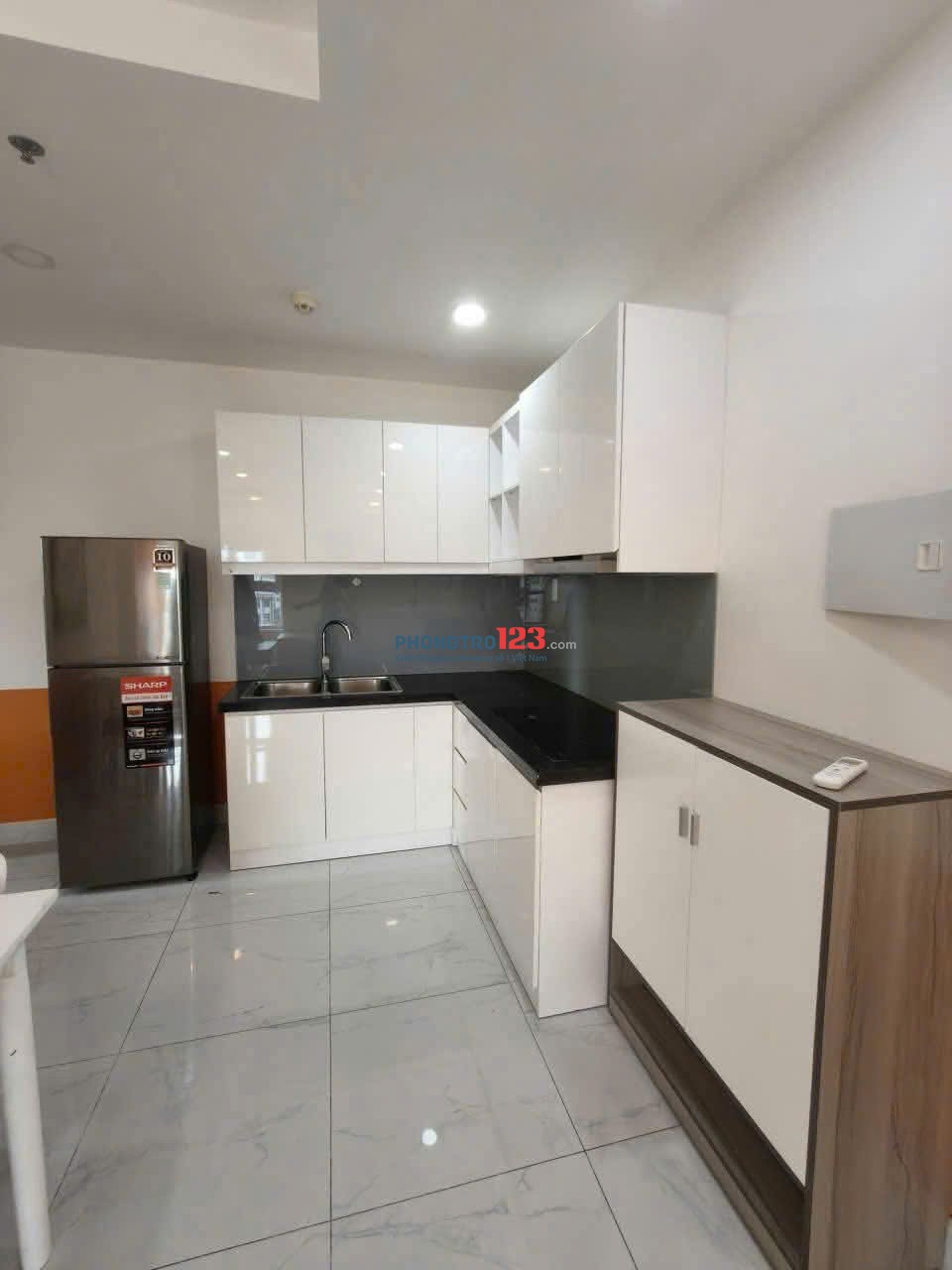 Cho thuê chung cư phúc yên 1PN, 50m2 full nội thất giá 6.5tr/th ở liền được.