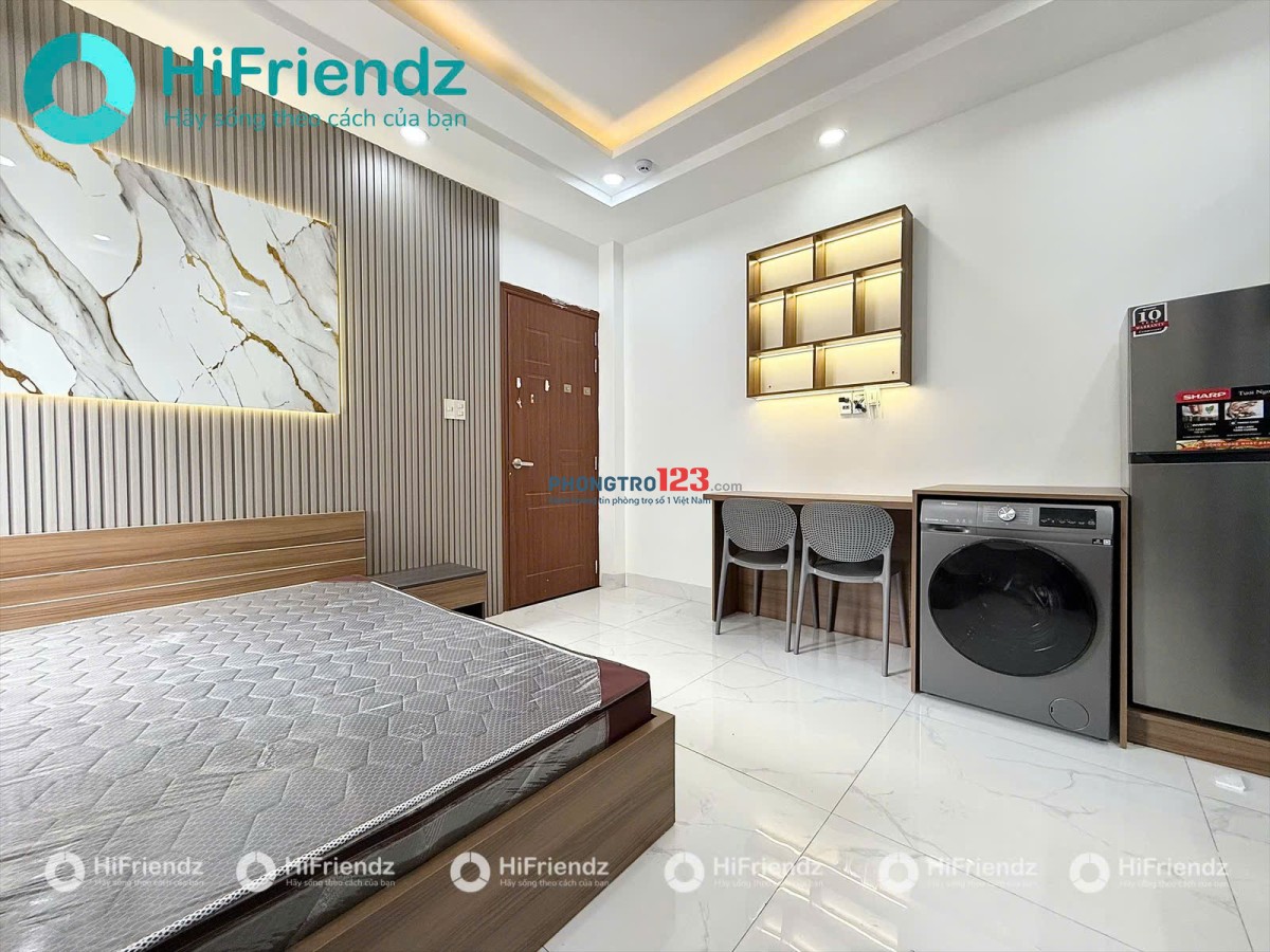 TRỌ BÌNH THẠNH GẦN CHỢ BÀ CHIỂU STUDIO 32m2 CỬA SỔ THOÁNG MÁY GIẶT RIÊNG LÊ QUANG ĐỊNH BÌNH THẠNH