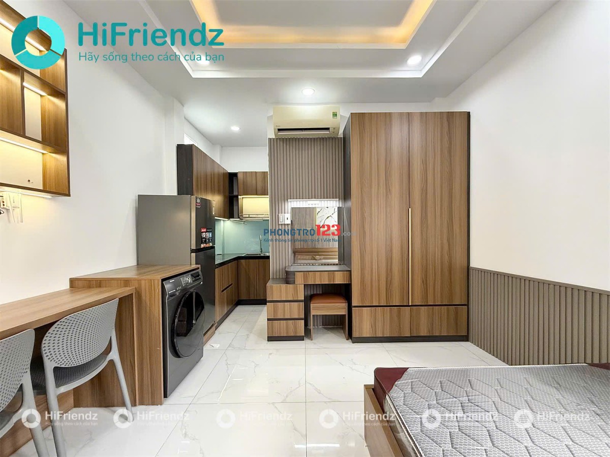 TRỌ BÌNH THẠNH GẦN CHỢ BÀ CHIỂU STUDIO 32m2 CỬA SỔ THOÁNG MÁY GIẶT RIÊNG LÊ QUANG ĐỊNH BÌNH THẠNH