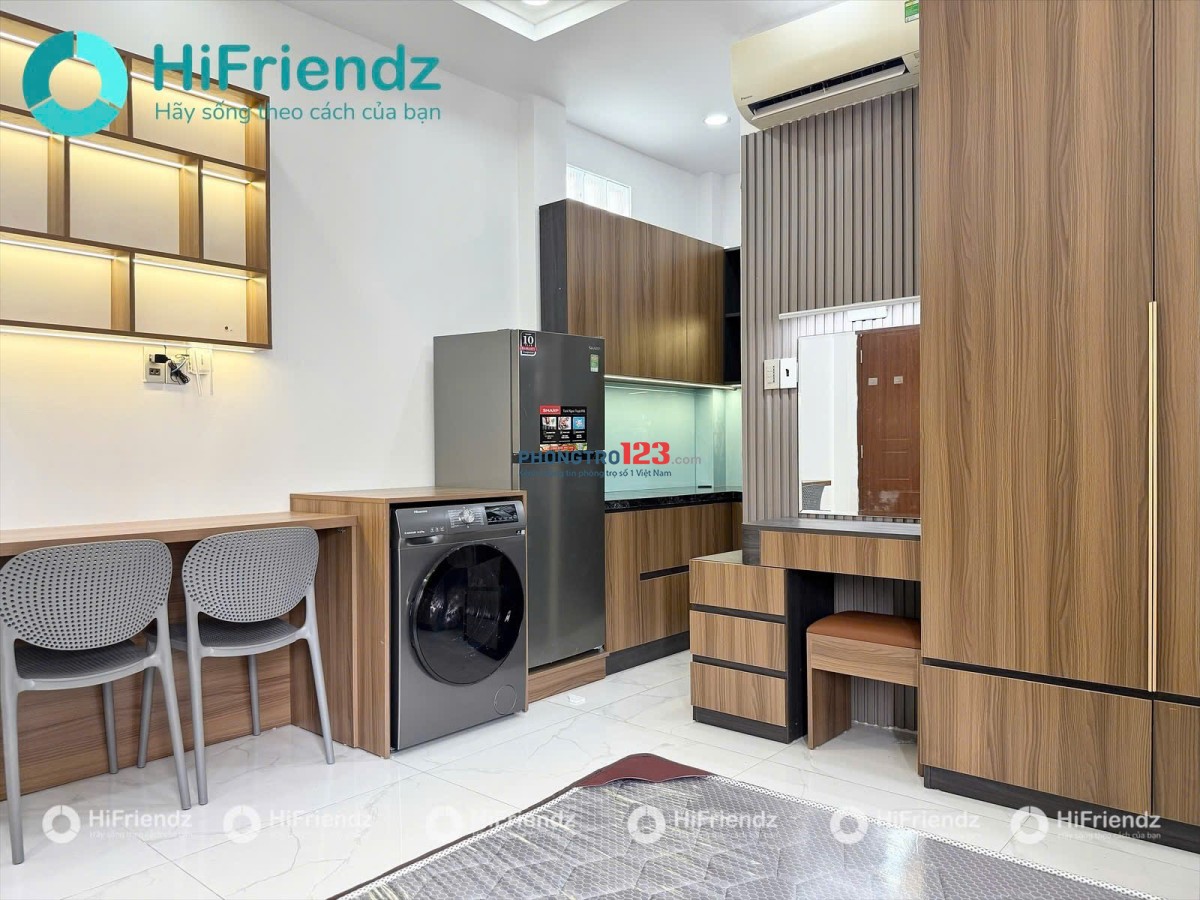 TRỌ BÌNH THẠNH GẦN CHỢ BÀ CHIỂU STUDIO 32m2 CỬA SỔ THOÁNG MÁY GIẶT RIÊNG LÊ QUANG ĐỊNH BÌNH THẠNH