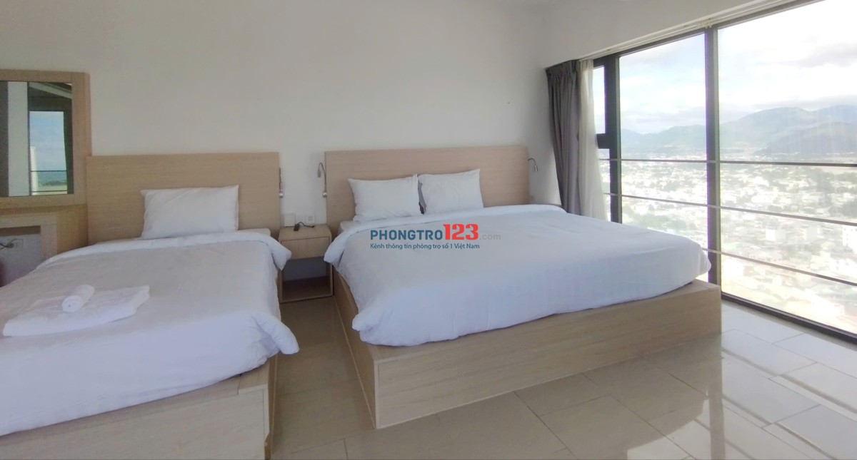 Cho thuê căn hộ phòng khách sạn ngay TTTP gần chợ Đầm