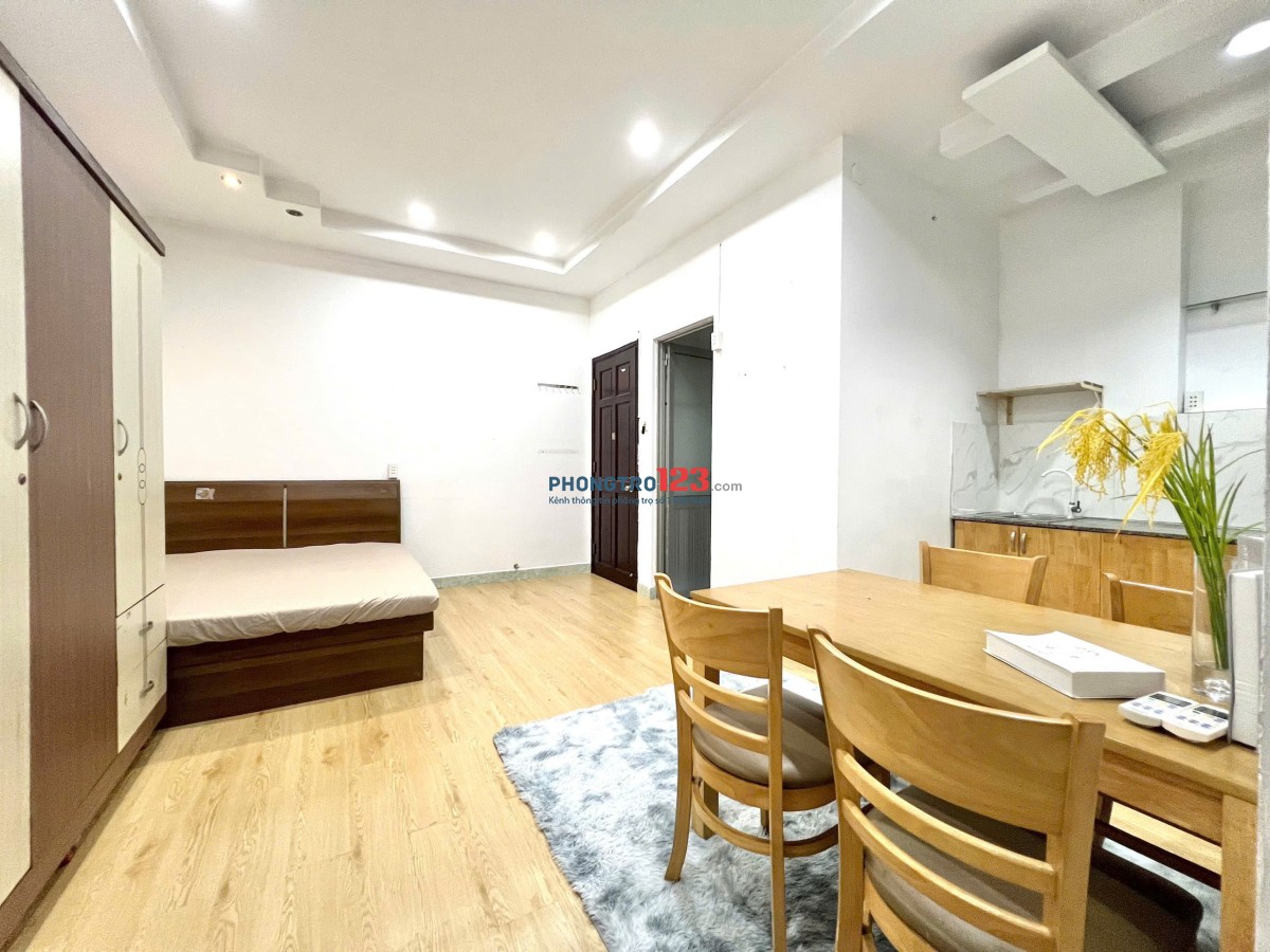 STUDIO FULL NỘI THẤT CÓ BAN CÔNG – BẠCH ĐẰNG, TÂN BÌNH – GẦN SÂN BAY & ĐH TÀI CHÍNH MARKETING