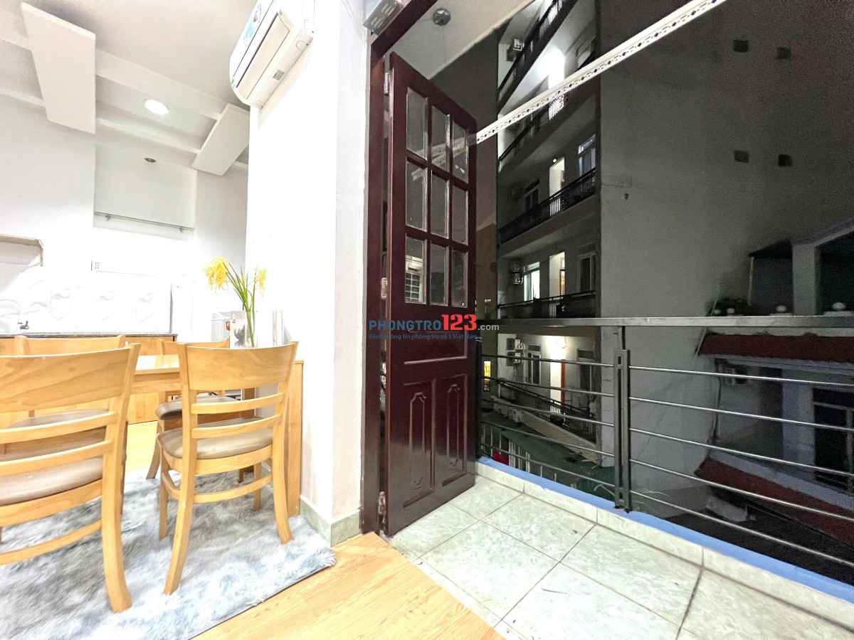 STUDIO FULL NỘI THẤT CÓ BAN CÔNG – BẠCH ĐẰNG, TÂN BÌNH – GẦN SÂN BAY & ĐH TÀI CHÍNH MARKETING