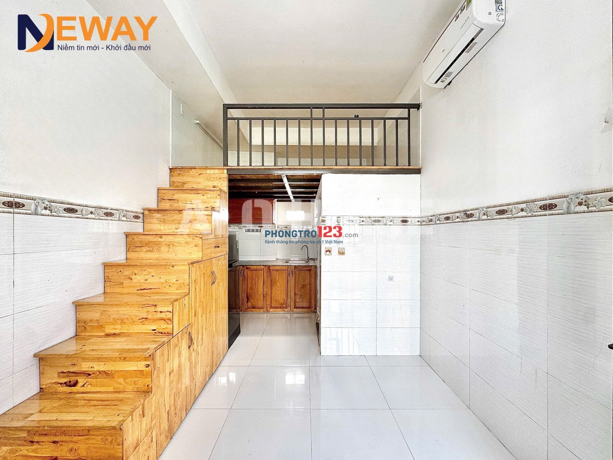 PHÒNG TRỌ CÓ GÁC GIÁ RẺ SẴN MÁY LẠNH CÓ TỦ ĐỒ TÍCH HỢP AN NINH SẠCH SẼ MỚI TINH 100%