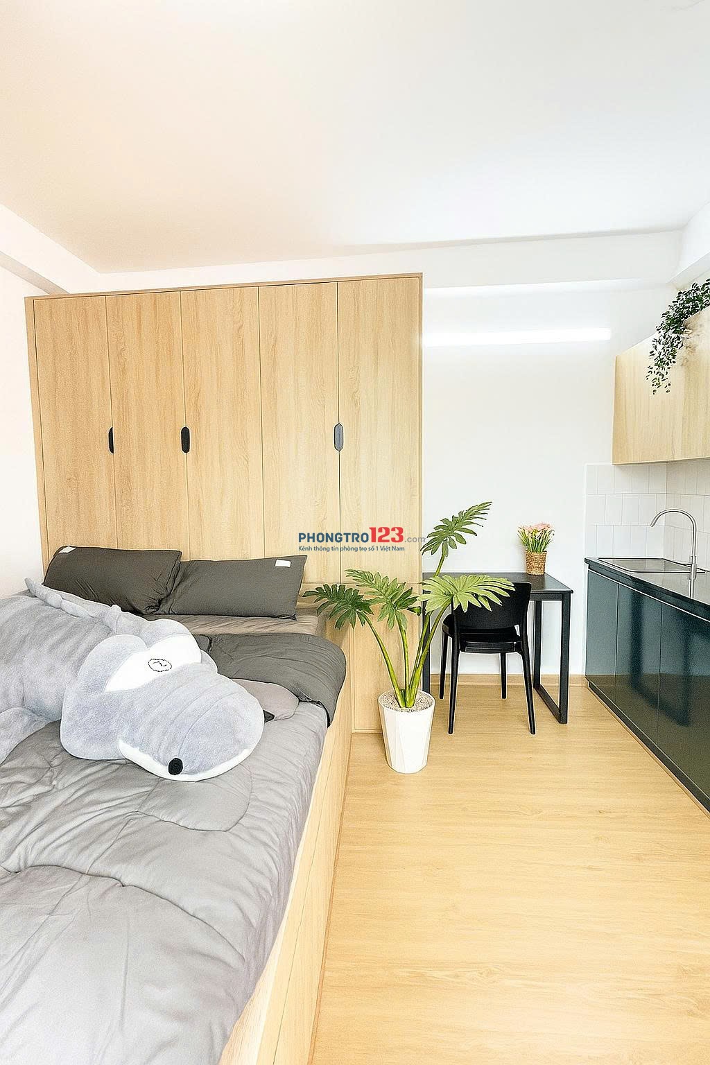 CHO THUÊ CĂN HỘ 1PN – STUDIO | PHƯỜNG 15-QUẬN TÂN BÌNH GẦN E-TOWN CỘNG HÒA