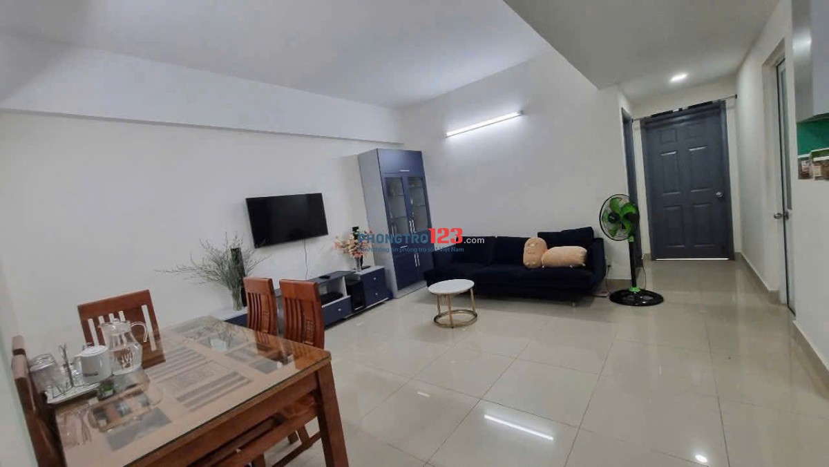 Chung cư IDICO, Luỹ Bán Bích, TP: 75m2, 2p ngủ, full NT, 9tr5/th