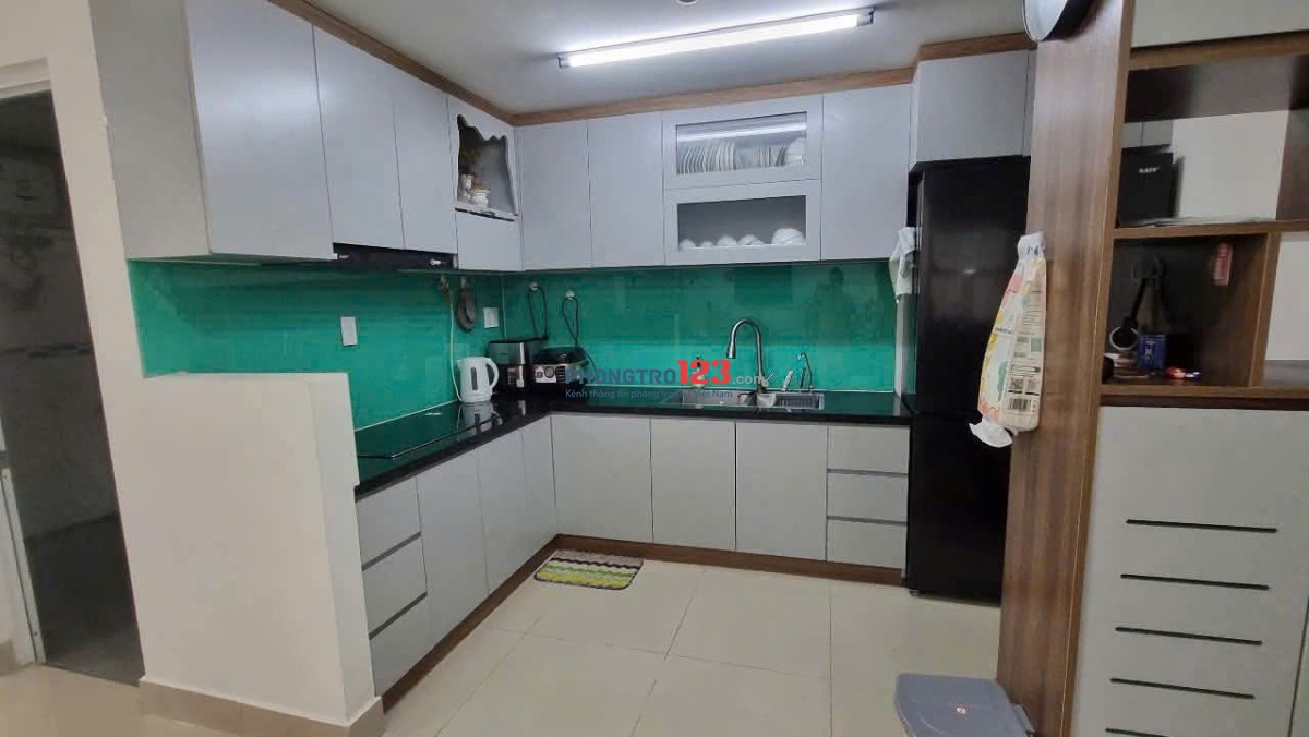 Chung cư IDICO, Luỹ Bán Bích, TP: 75m2, 2p ngủ, full NT, 9tr5/th