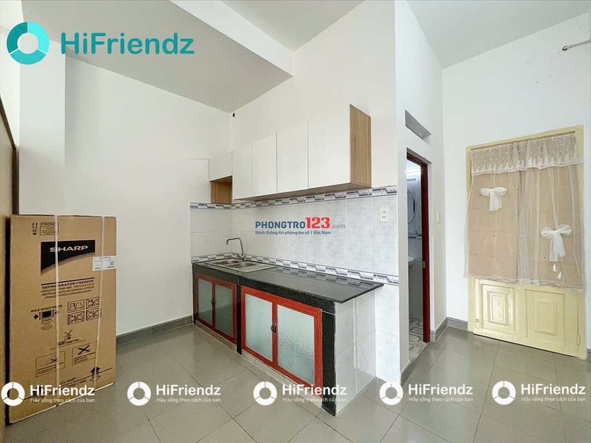 CHO THUÊ CĂN HỘ STUDIO FULL NỘI THẤT – CỬA SỔ LỚN – CÓ BAN ĐƯỜNG TÂN SƠN, TÂN BÌNH GẦN SÂN BAY TÂN