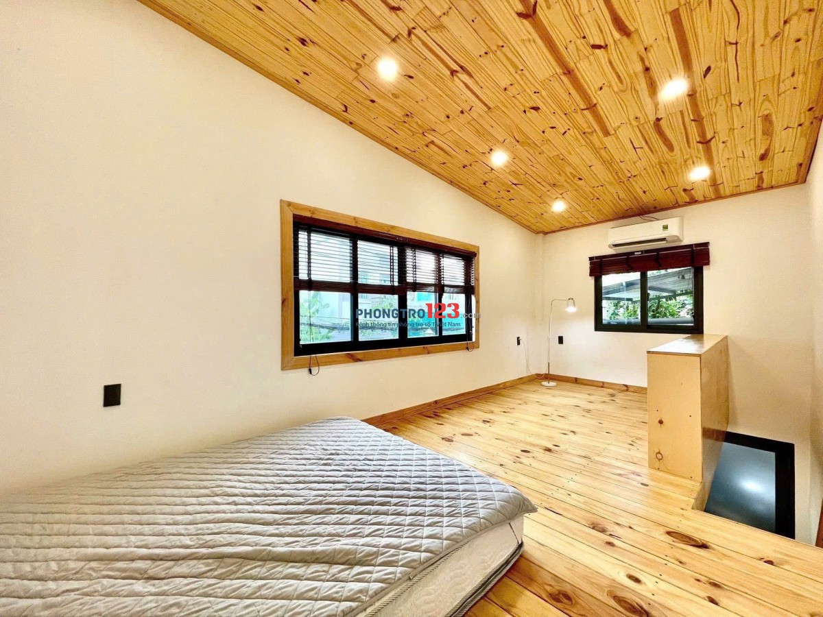 CHO THUÊ PHÒNG DUPLEX, FULL NT + GÁC CAO, CỬA SỔ LỚN GẦN LOTTE Q7