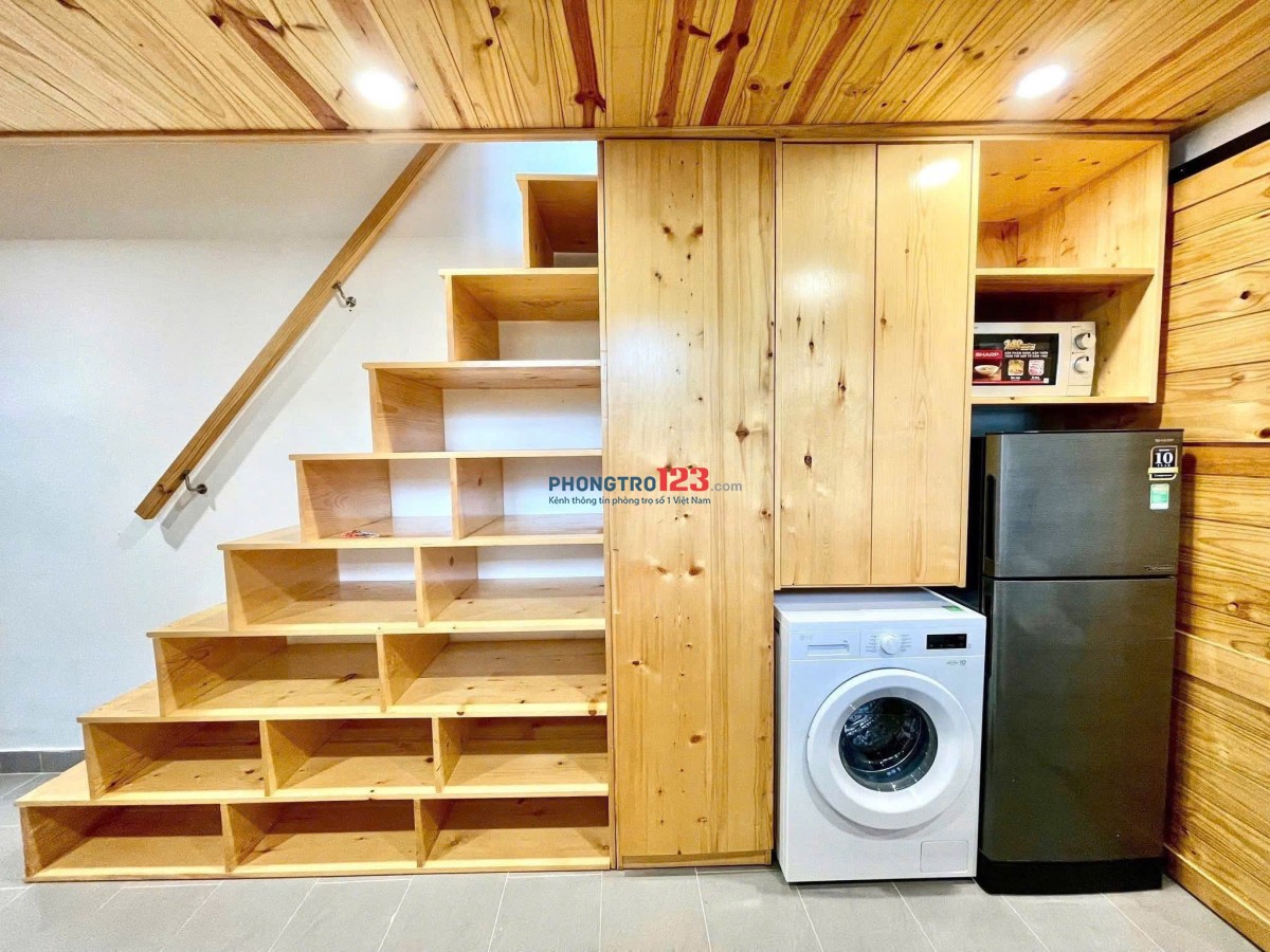 CHO THUÊ PHÒNG DUPLEX, FULL NT + GÁC CAO, CỬA SỔ LỚN GẦN LOTTE Q7