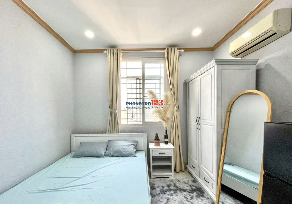 Khai trương phòng mới 100% nội thất mới phòng rộng thoáng tại Phan Văn Trị gần Học viện Cán bộ