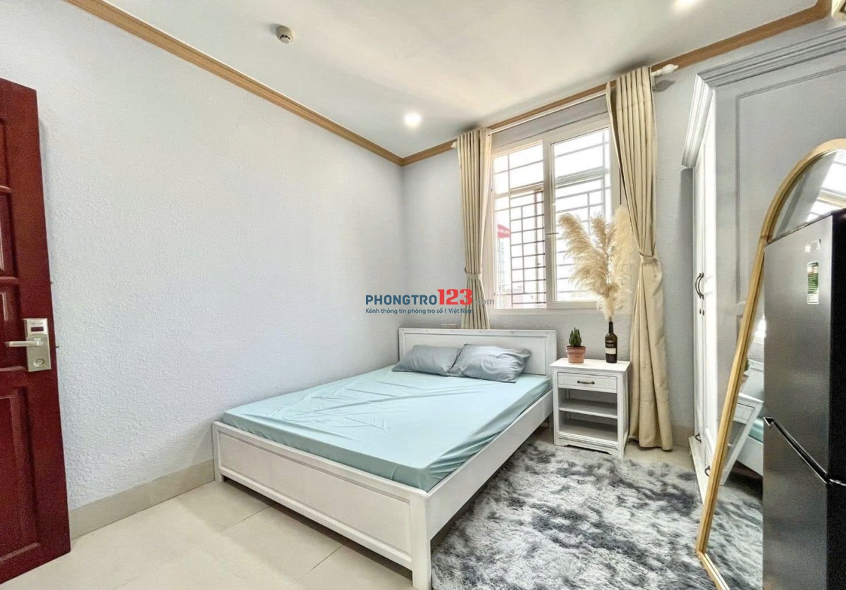 Khai trương phòng mới 100% nội thất mới phòng rộng thoáng tại Phan Văn Trị gần Học viện Cán bộ