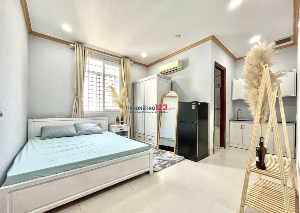 Khai trương phòng mới 100% nội thất mới phòng rộng thoáng tại Phan Văn Trị gần Học viện Cán bộ