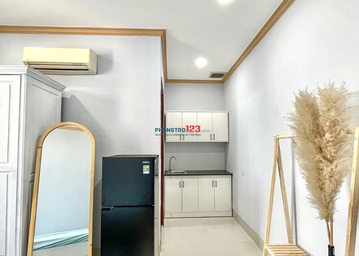 Khai trương phòng mới 100% nội thất mới phòng rộng thoáng tại Phan Văn Trị gần Học viện Cán bộ