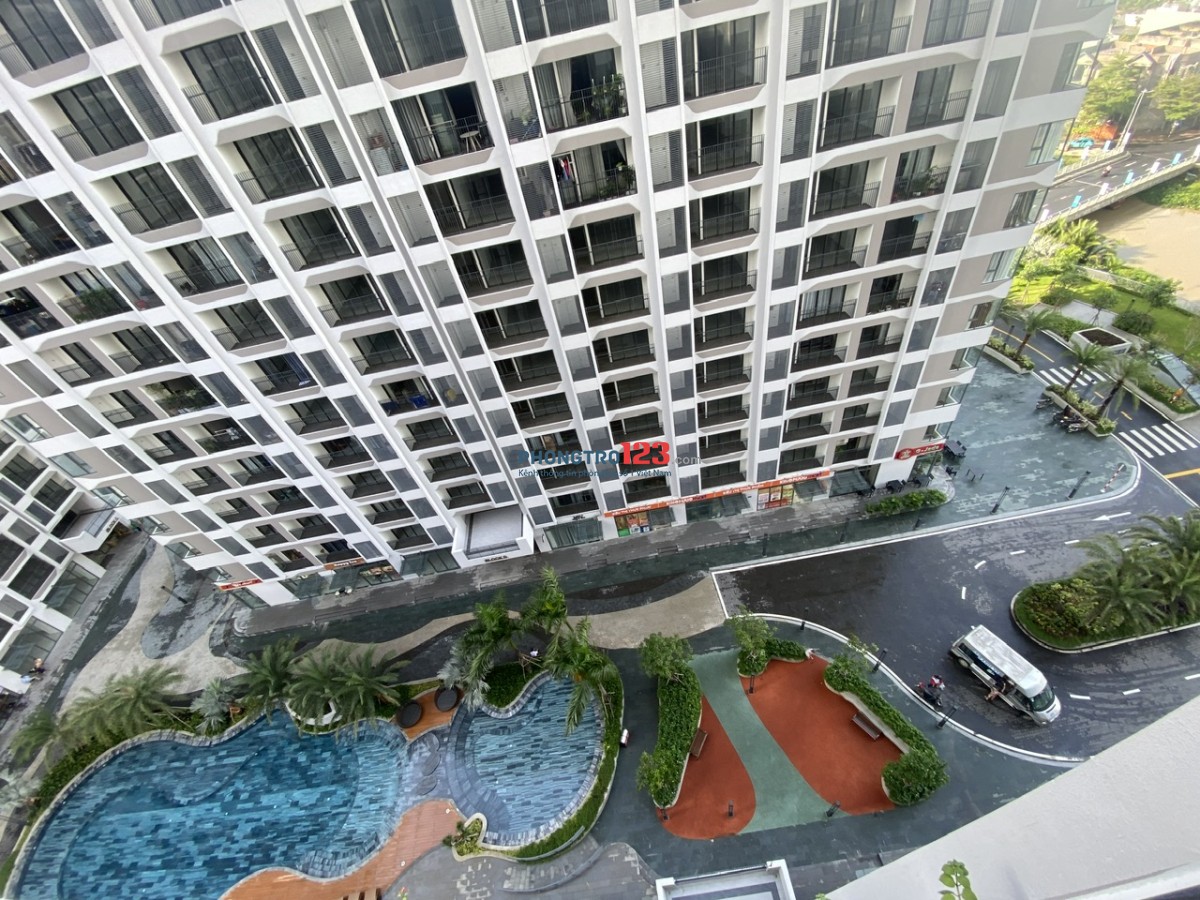 Cho thuê căn hộ quận 9, full nội thất, 63m2, view hồ bơi chỉ 6,5 triệu/ tháng
