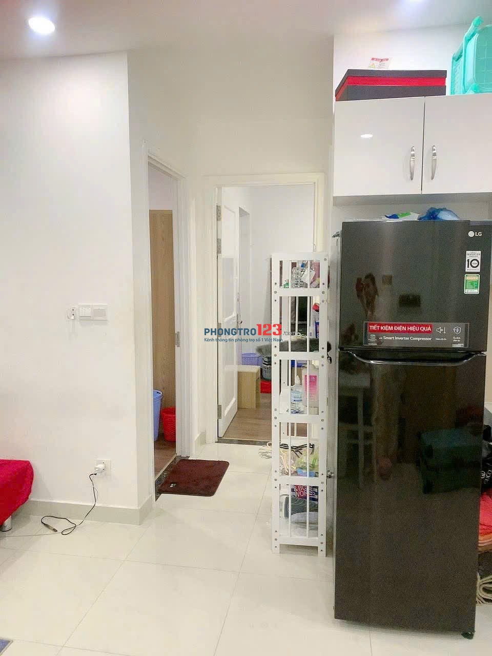 Chung cư Ruby Garden, 2A Nguyễn Sỹ Sách, TB: 1p ngủ, 2wc 7tr5, full nt