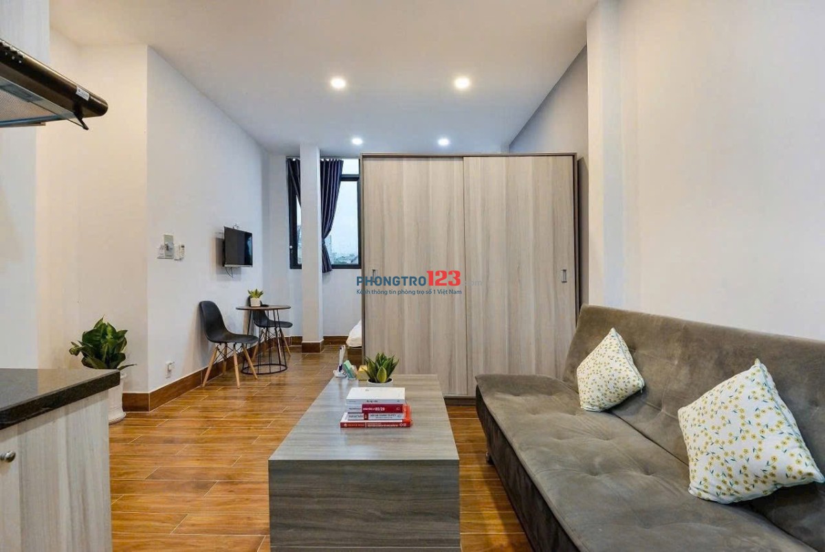 CHO THUÊ CĂN HỘ STUDIO FULL NỘI THẤT GẦN SÂN BAY TÂN SƠN NHẤT - TÂN BÌNH