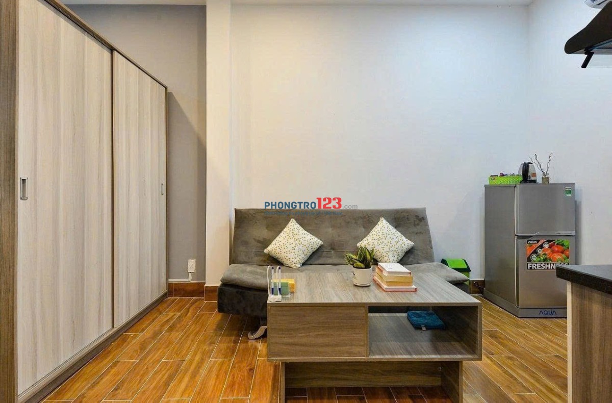 CHO THUÊ CĂN HỘ STUDIO FULL NỘI THẤT GẦN SÂN BAY TÂN SƠN NHẤT - TÂN BÌNH