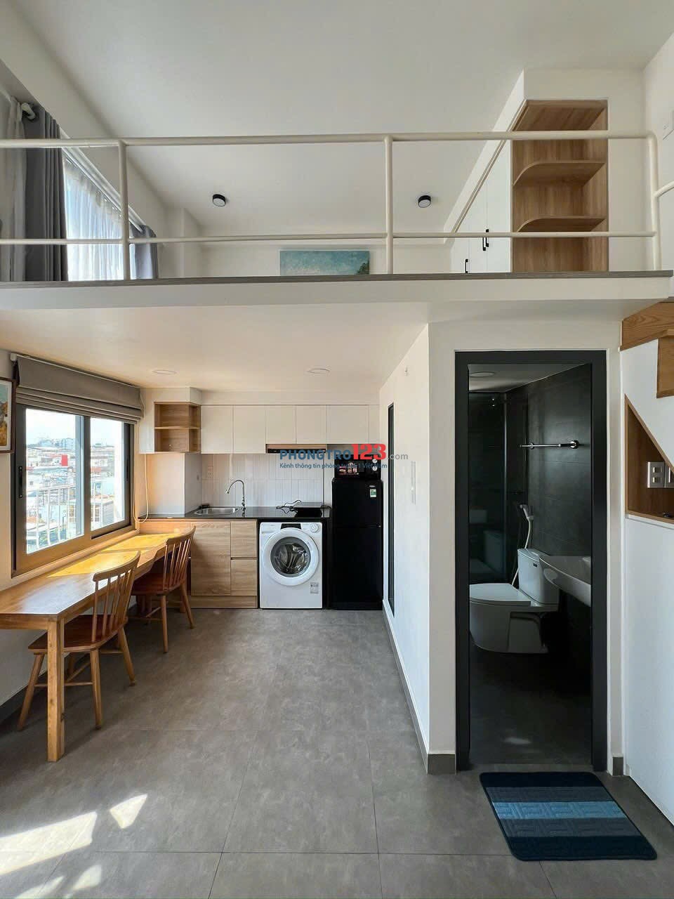 Căn Hộ 1PN Ban Công Đầy Đủ Tiện Nghi Quận 7