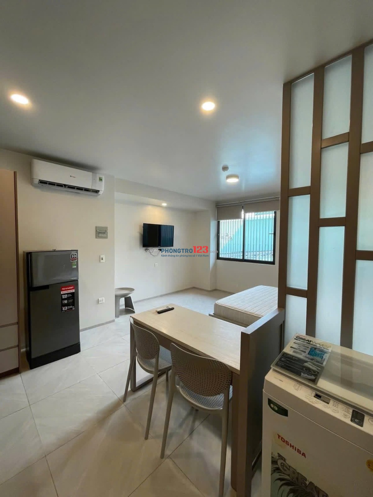 Căn Hộ 1PN Ban Công Đầy Đủ Tiện Nghi Quận 7