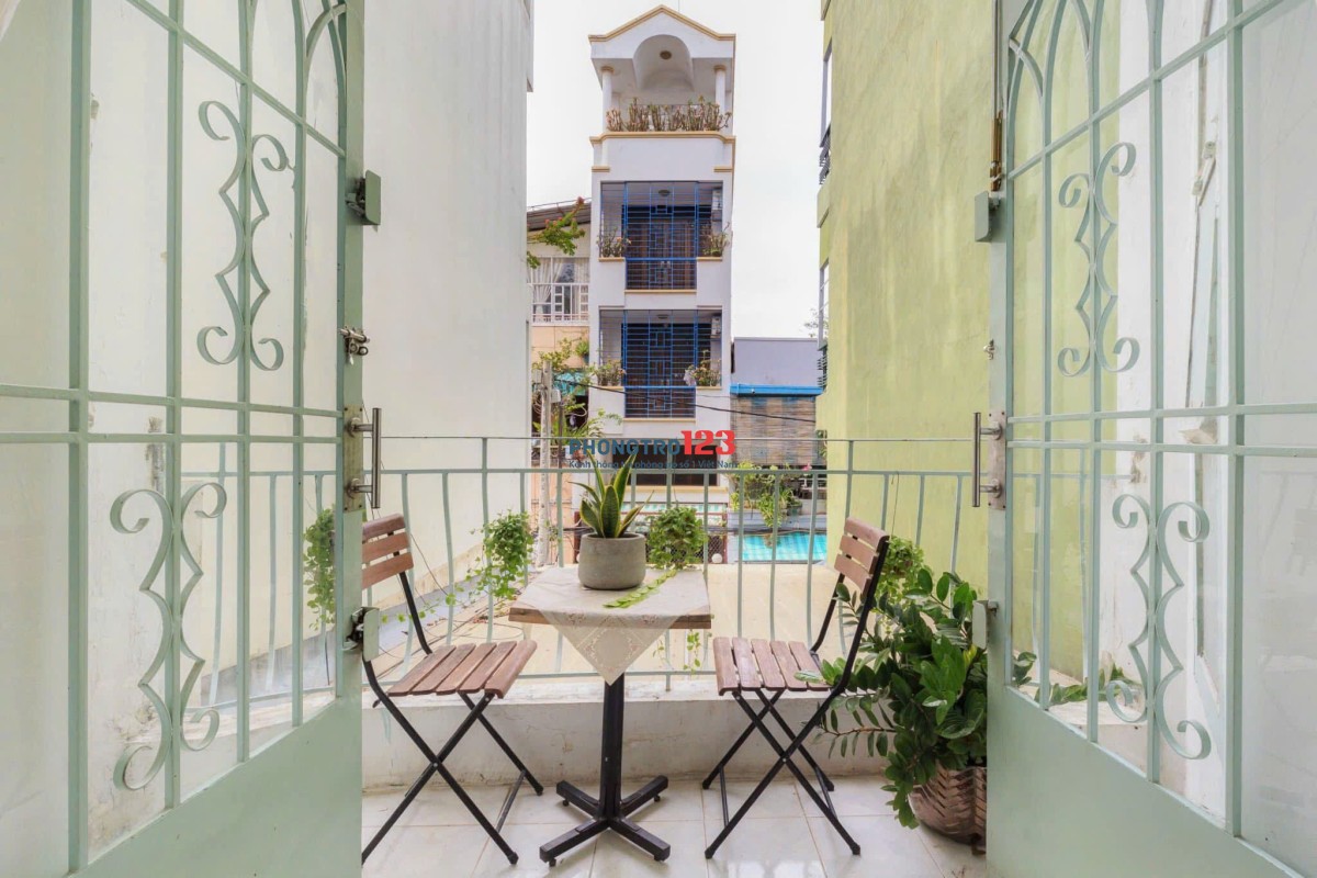 Cho thuê phòng – BANCOL- CỬA SỔ TRỜI – FULL NỘI THẤT gần Vạn Hạnh Mall, Chung cư Hà Đô.