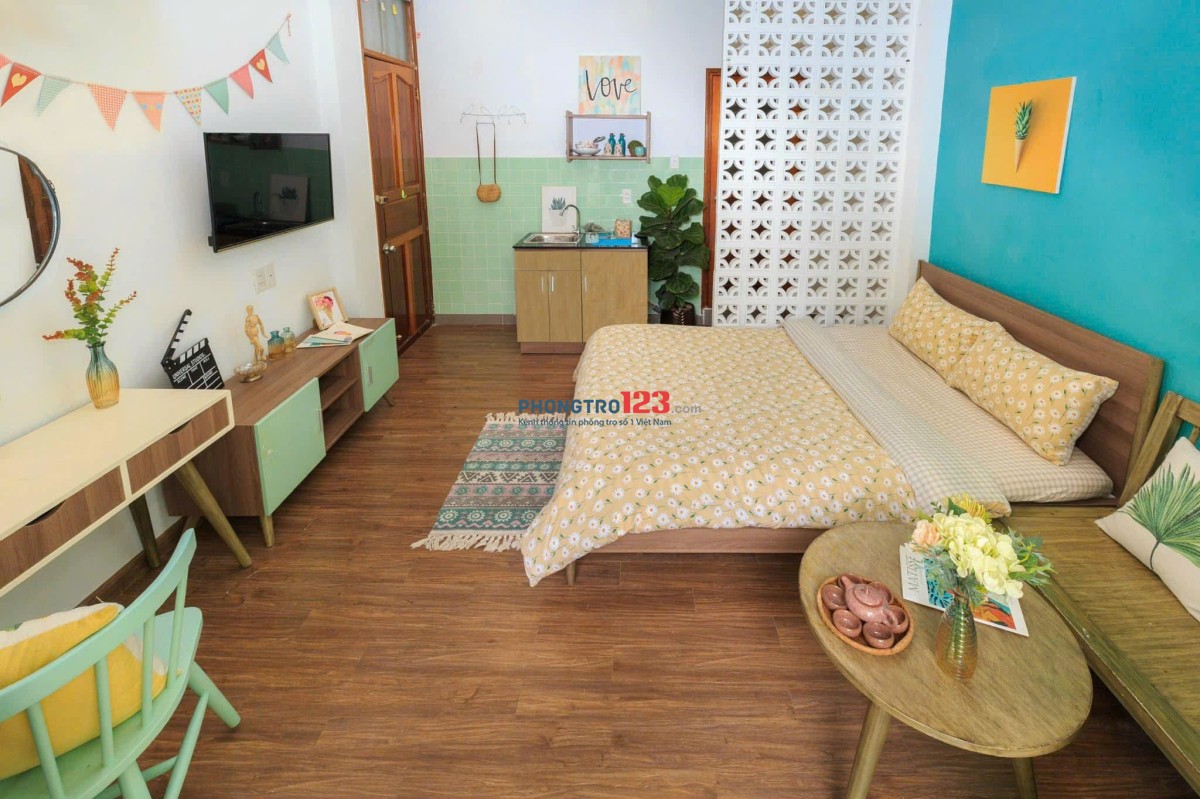 Cho thuê phòng – BANCOL- CỬA SỔ TRỜI – FULL NỘI THẤT gần Vạn Hạnh Mall, Chung cư Hà Đô.