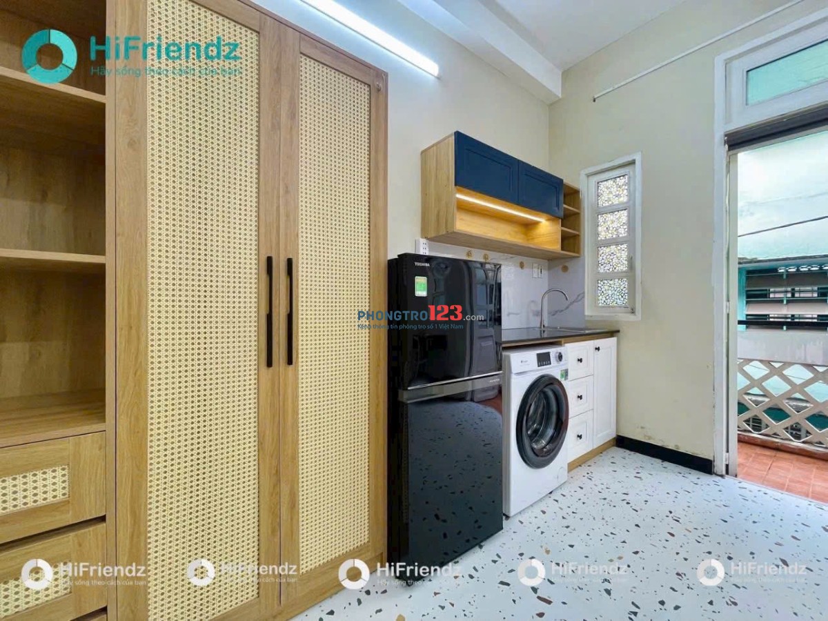 CHO THUÊ PHÒNG TRỌ FULL NỘI THẤT BAN CÔNG LỚN MÁY GIẶT RIÊNG QUẬN PHÚ NHUẬN GẦN SÂN BAY TÂN SÂN NHẤT
