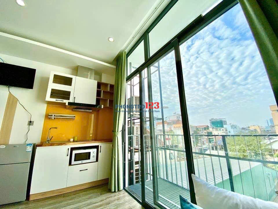 CHO THUÊ CHDV 40m2 FULL NỘI THẤT BAN CÔNG Ở ĐƯỜNG NƠ TRANG LONG Q.BÌNH THẠNH