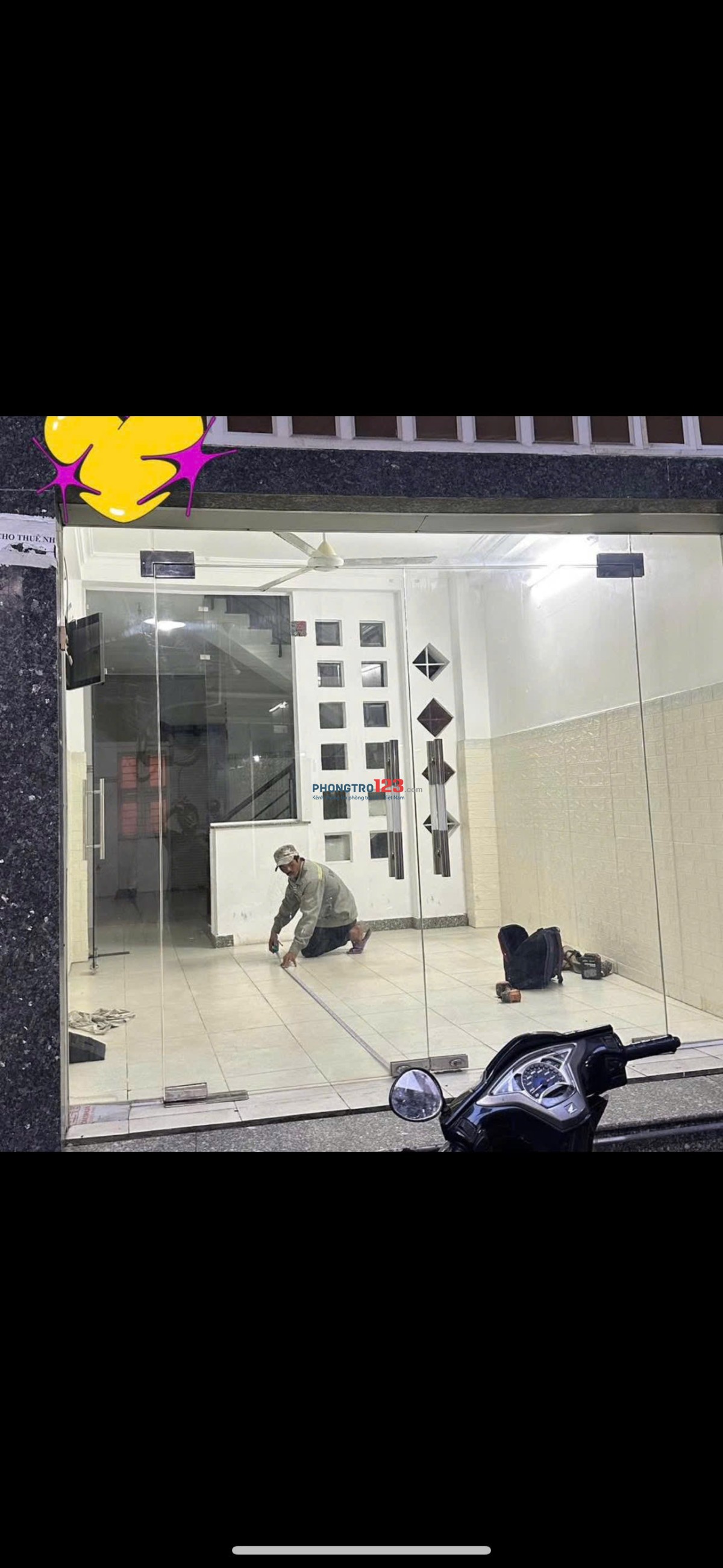 Mặt bằng cách mặt tiền chỉ 30m đường 3/2 Quận 10 cần cho thuê